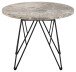 Couchtisch >Prunus< in Braun, Marmor - 41,4x55cm (HxD)