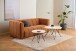 Couchtisch >Prunus< in Beige, Travertin - 46,4cm (H)