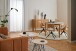 Esszimmerstuhl >Lucy< in Beige, Stoff - 48x79x53cm (BxHxT)