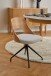 Esszimmerstuhl >Lucy< in Beige, Stoff - 48x79x53cm (BxHxT)