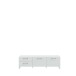 Lowboard >SILBA< in secret grey, 2 Türen, 2 Schubladen - 164,6x48,6x41,1cm (BxHxT)
