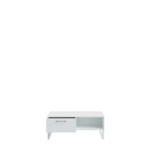 Couchtisch >SILBA< in Secret Grey, mit Schublade - 110x44,4x57,2cm (BxHxT)