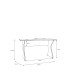Schreibtisch >UTAPAU< in Artisan Eiche Dekor - 140x76,2x65cm (BxHxT)