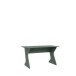 Schreibtisch >UTAPAU< in Salbei (grün) - 140x76,2x65cm (BxHxT)