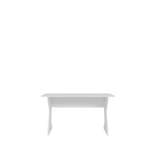 Schreibtisch >UTAPAU< in weiß - 140x76,2x65cm (BxHxT)