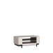Couchtisch >VODOL< in sand,schwarz - 115x49,4x65,4cm (BxHxT)