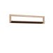 Wandregal >CHESAPEAKE< in Schnee Eiche/ Riviera Eiche Dekor - 150x32x20,4cm (BxHxT)