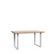 Esstisch >CHESAPEAKE< in Riviera Eiche/weiß - 140x74,7x90cm (B/H/T)