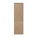 Vitrine >COMO< in Uni Wolfram Grau / Planked Eiche Dekor inkl. Beleuchtung - 60,4x203,3x41,3cm (BxHxT)