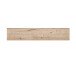 Wandregal >COMO< in Uni Wolfram Grau/ Planked Eiche Dekor - 149,8x28,5x21,5cm (BxHxT)