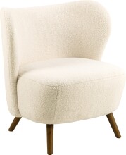 Loungesessel >Crosby< in creme, Polyester,...
