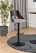 Barhocker >Lucy< (2er-Set) in sand, Polyester, Stahl - 47x113x50,5cm (BxHxT)
