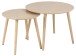 Satztisch >Roslin< (2-teilig) in Bambus, Bambus - 45x60cm (HxD)