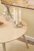 Couchtisch >Roslin< in Bambus, Bambus - 45x80cm (HxD)