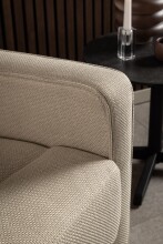 TV-Sessel >Asila< in Beige, Polyester, Stahl - 72x103x91cm (BxHxT)