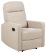 TV-Sessel >Asila< in Beige, Polyester, Stahl - 72x103x91cm (BxHxT)