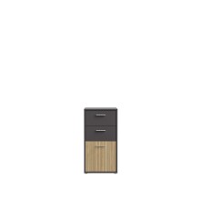 Kommode >QUADRO 2< 2 Schubladen und 1 Tür, in...