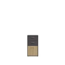 Kommode >QUADRO 2< 2 Schubladen und 1 Tür, in...