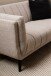 3-Sitzer >Tampa< in Beige, Stoff, Rubberwood - 218x76,5x86,5cm (BxHxT)