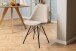 Esszimmerstuhl >Eris< (2er-Set) in Beige, Stoff, Stahl - 48,5x85,5x54cm (BxHxT)