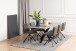 Drehstuhl >Flynn< in graubraun, Polyester, Stahl - 47x85x59cm (BxHxT)