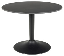 Couchtisch >Malta< in schwarz, Keramik, Stahl - 45x60cm (HxD)