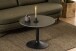 Couchtisch >Malta< in schwarz, Keramik, Stahl - 45x60cm (HxD)
