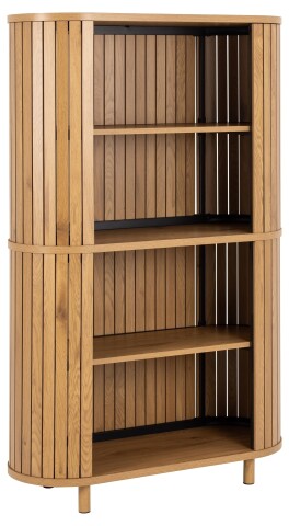 Regal >Colima< in natürlich, MDF - 100x160x40cm (BxHxT)
