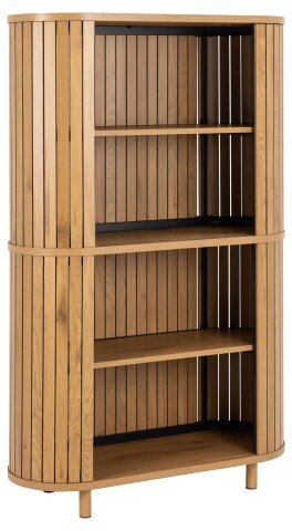 Regal >Colima< in natürlich, MDF - 100x160x40cm (BxHxT)