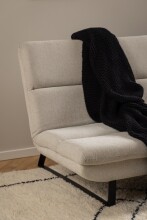 Schlafsofa >Arbonne< in Beige, Stoff - 200x91x124cm (BxHxT)