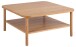 Couchtisch >Banbury< in natürlich, Eiche - 90x42x90cm (BxHxT)