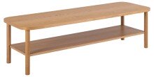 Couchtisch >Banbury< in natürlich, Eiche - 150x42x50cm (BxHxT)