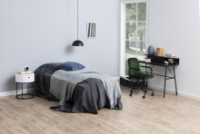 Nachttisch >Polo< in weiss, MDF - 51x40cm (HxD)