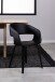 Armlehnstuhl >Nova< (2er-Set) in schwarz, PU - 49,5x77x52,5cm (BxHxT)