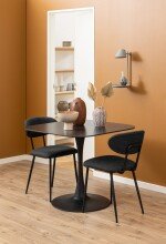Esszimmerstuhl >Denise< (2er-Set) in Grau - 43,5x78,5x53 (BxHxT)
