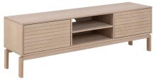TV-Board >Linley< in Eiche weiss pigmentiert, MDF -...