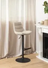 Barhocker >Adisa< (2er-Set) in Beige, Stoff -...