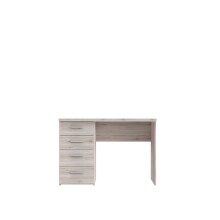 Schreibtisch >NET106< mit 4 Schubladen, in Sandeiche Dekor - 110x76,5x60cm (BxHxT)