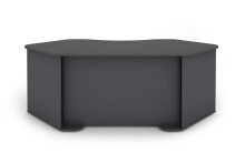 Gamingtisch >THANATOS< mit Ablagefächern, in Anthrazit 198 x 76 x 85 cm (BxHxT)