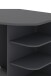 Gamingtisch >THANATOS< mit Ablagefächern, in Anthrazit 198 x 76 x 85 cm (BxHxT)