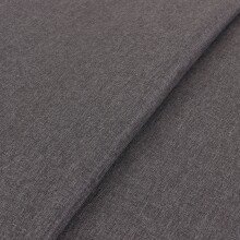 Ecksofa >ATLANTA< rechts/links montierbar, in dunkelgrau aus Webstoff 218 x 78,5 x 144 cm (BxHxT)