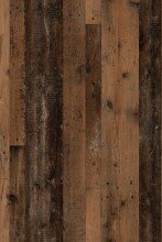 Garderobenpaneel >BEN< mit Ablage und 2 Haken, in Old-Wood-Optik 60 x 136 x 27 cm (BxHxT)