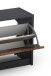 Garderoben-Set >TAMINA< 2-teilig in Old-Wood-Optik 97 x 190 x 25 cm (BxHxT)