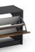 Garderoben-Set >TAMINA< 2-teilig in Old-Wood-Optik 97 x 190 x 25 cm (BxHxT)