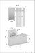 Garderoben-Set >TAMINA< 2-teilig in Beton-Optik 97 x 190 x 25 cm (BxHxT)