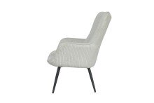 Sessel >UTA< in Off White aus Grob-Cord 72 x 97 x 80 cm (BxHxT)