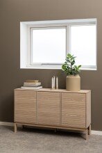 Sideboard >Linley< mit 3 Türen, in Eiche weiss...