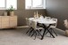 Sideboard >Linley< mit 3 Türen, in Eiche weiss , MDF - 135,4x80x40cm (BxHxT)