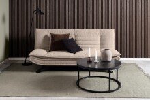 Schlafsofa >Faith< in Beige, Stoff, Stahl -...