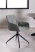 Armlehnstuhl >Brooke< mit Drehfunktion, in Grau, Stoff - 57x82x54,5cm (BxHxT)